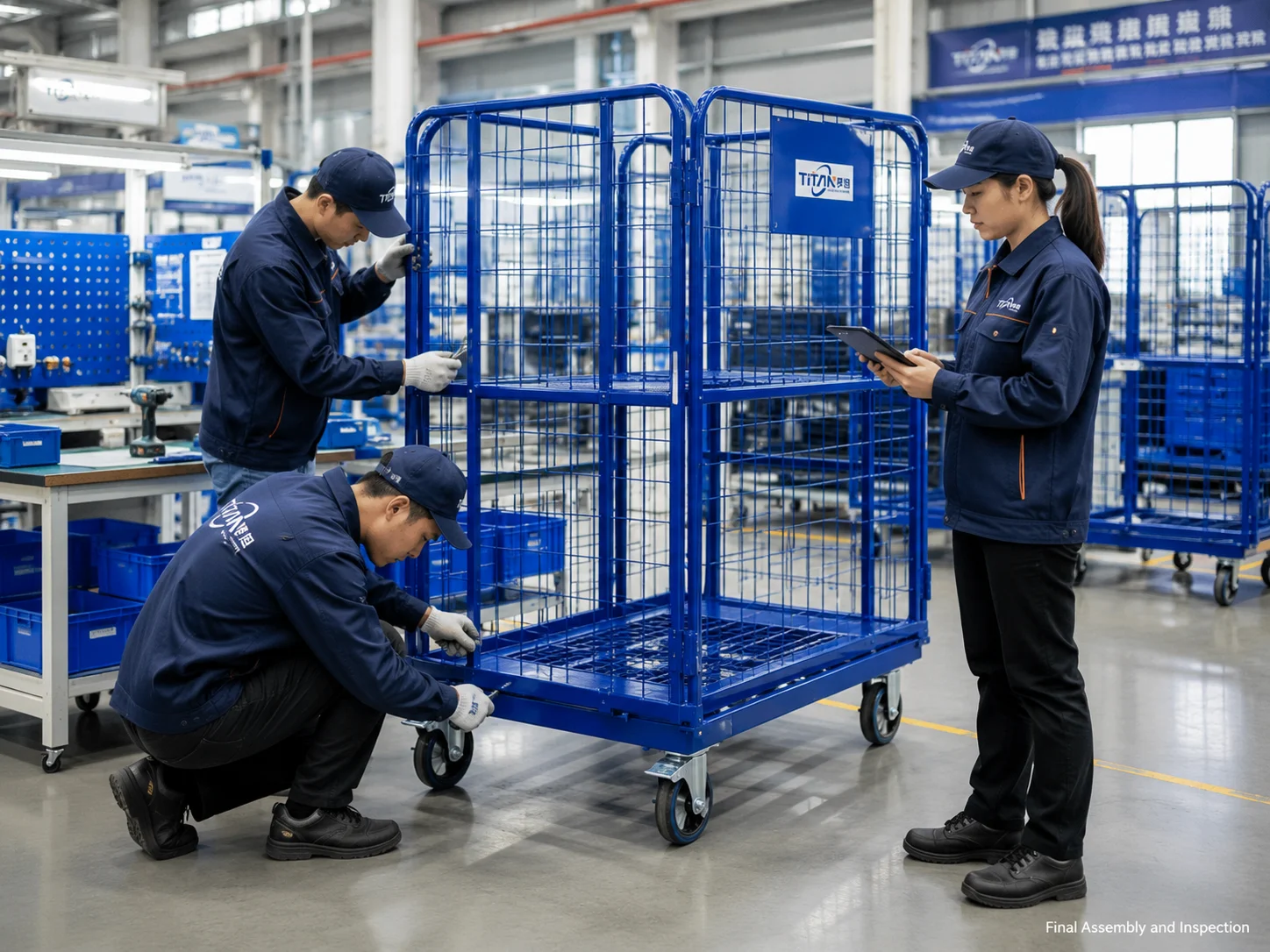 Services final assembly and inspection