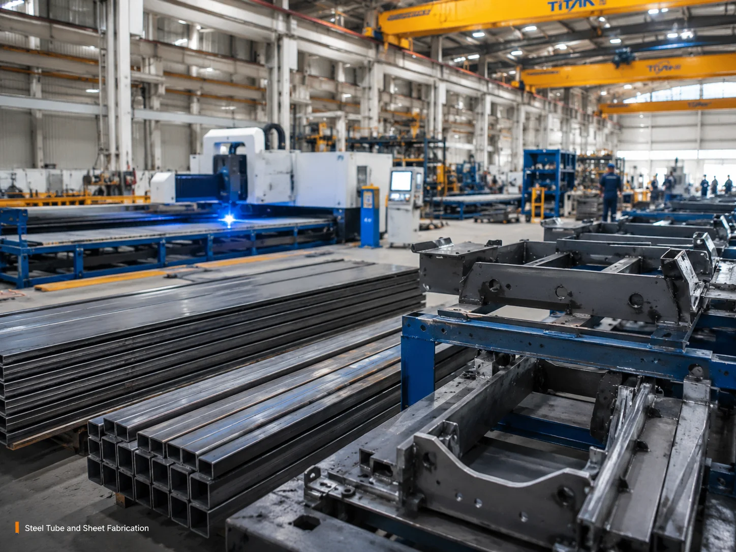 Services steel tube and sheet fabrication