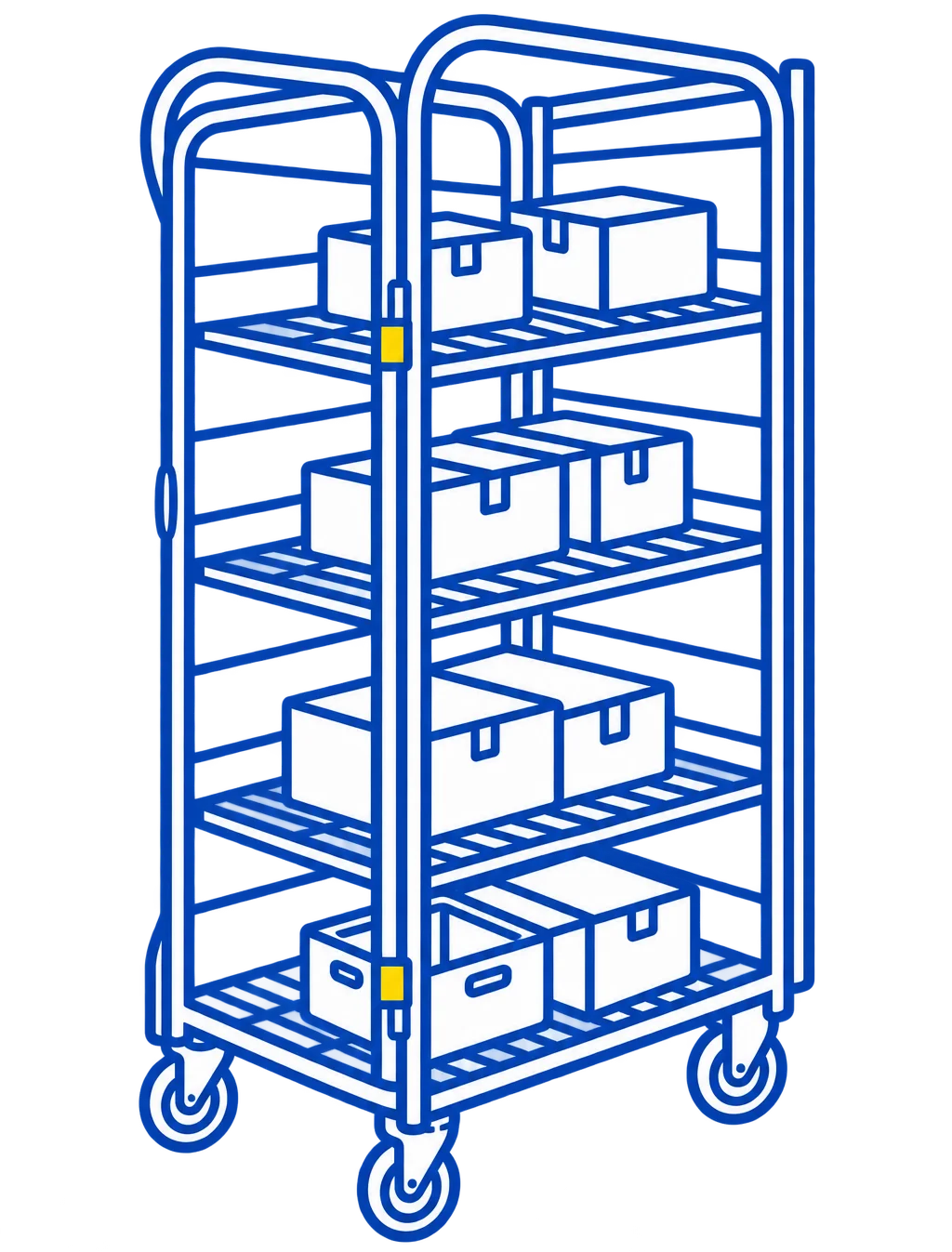 4-Layer Dairy Container 4 layer organization