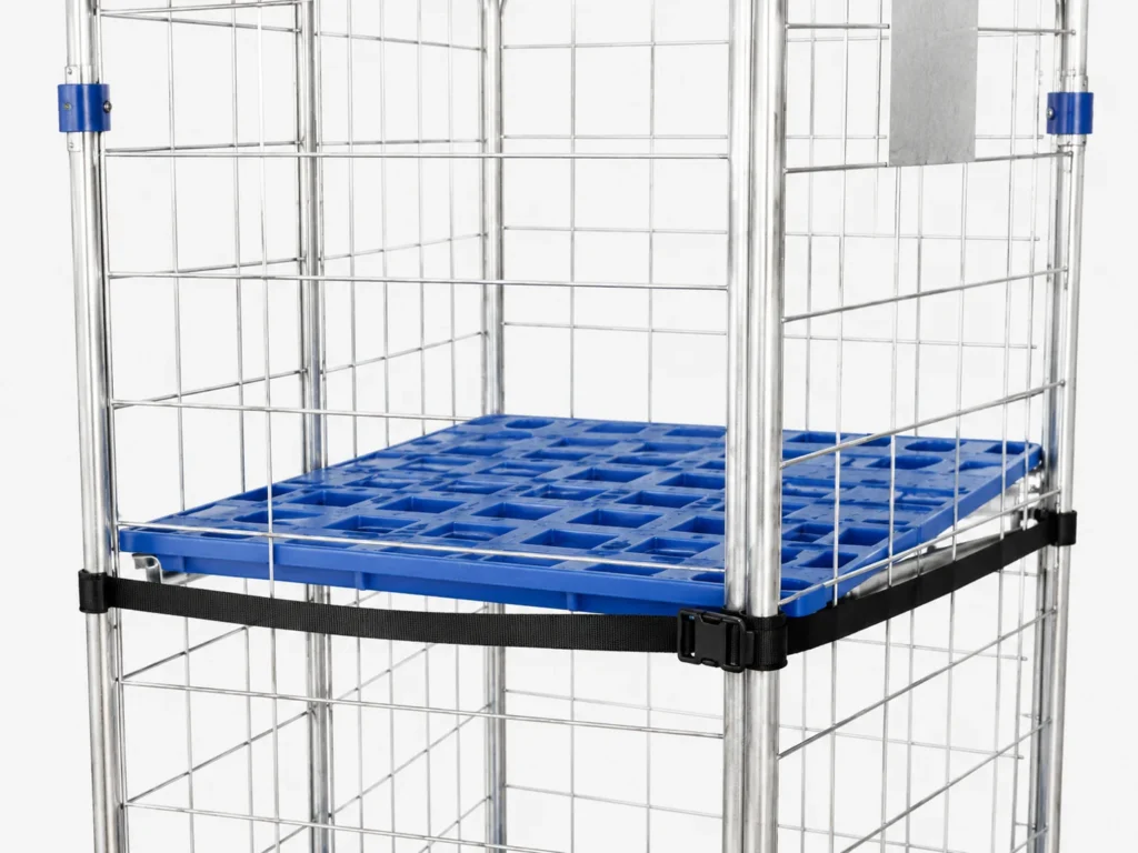 folding middle shelf