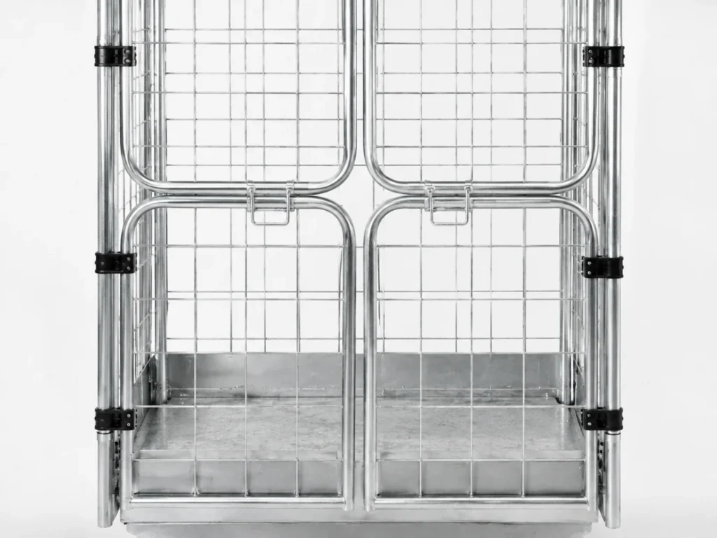 four openable front doors