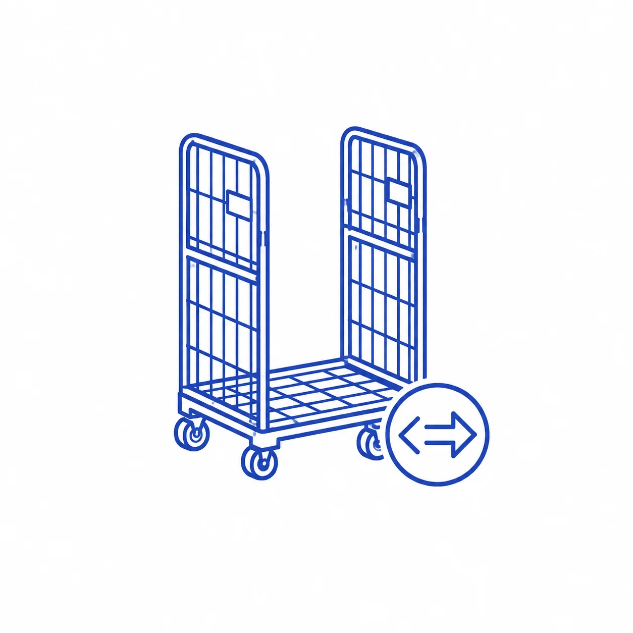 open 2 sided access