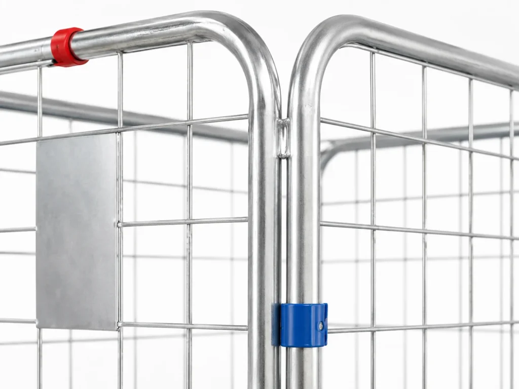 reinforced tubular steel frame