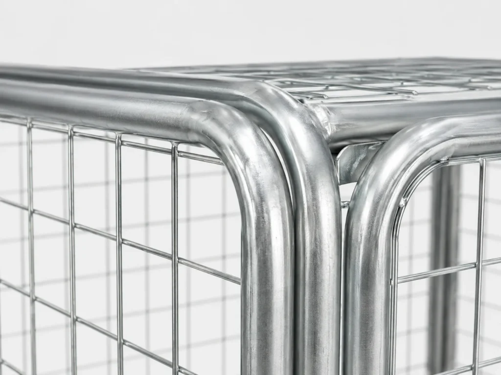 reinforced tubular steel frame