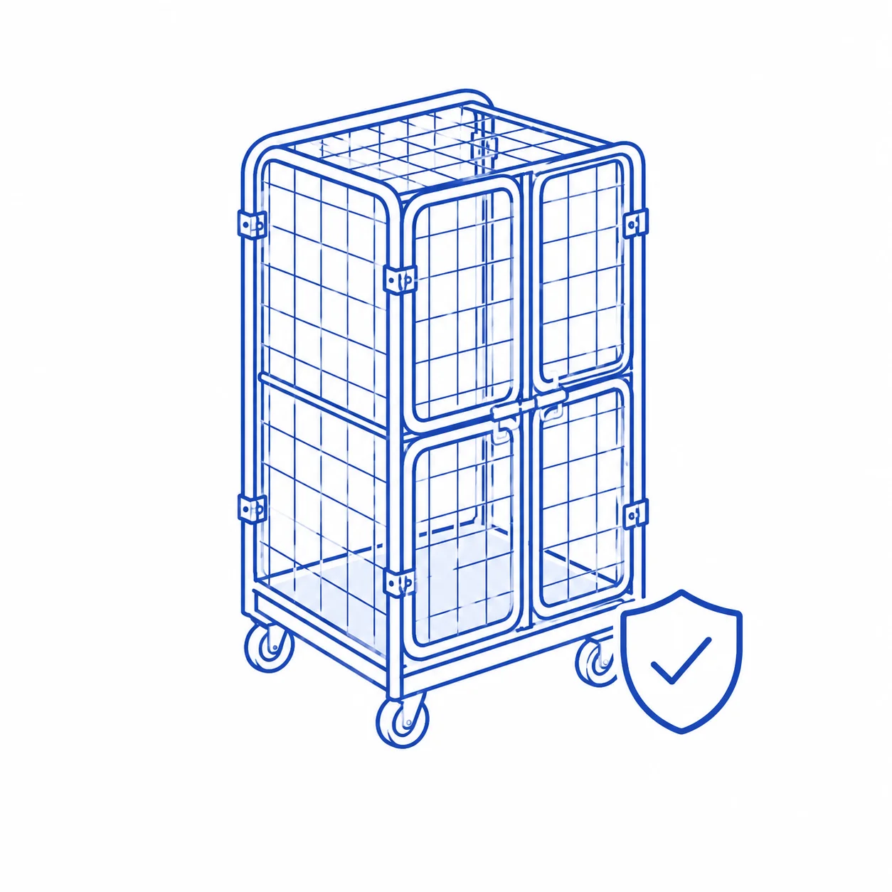 secure mesh structure
