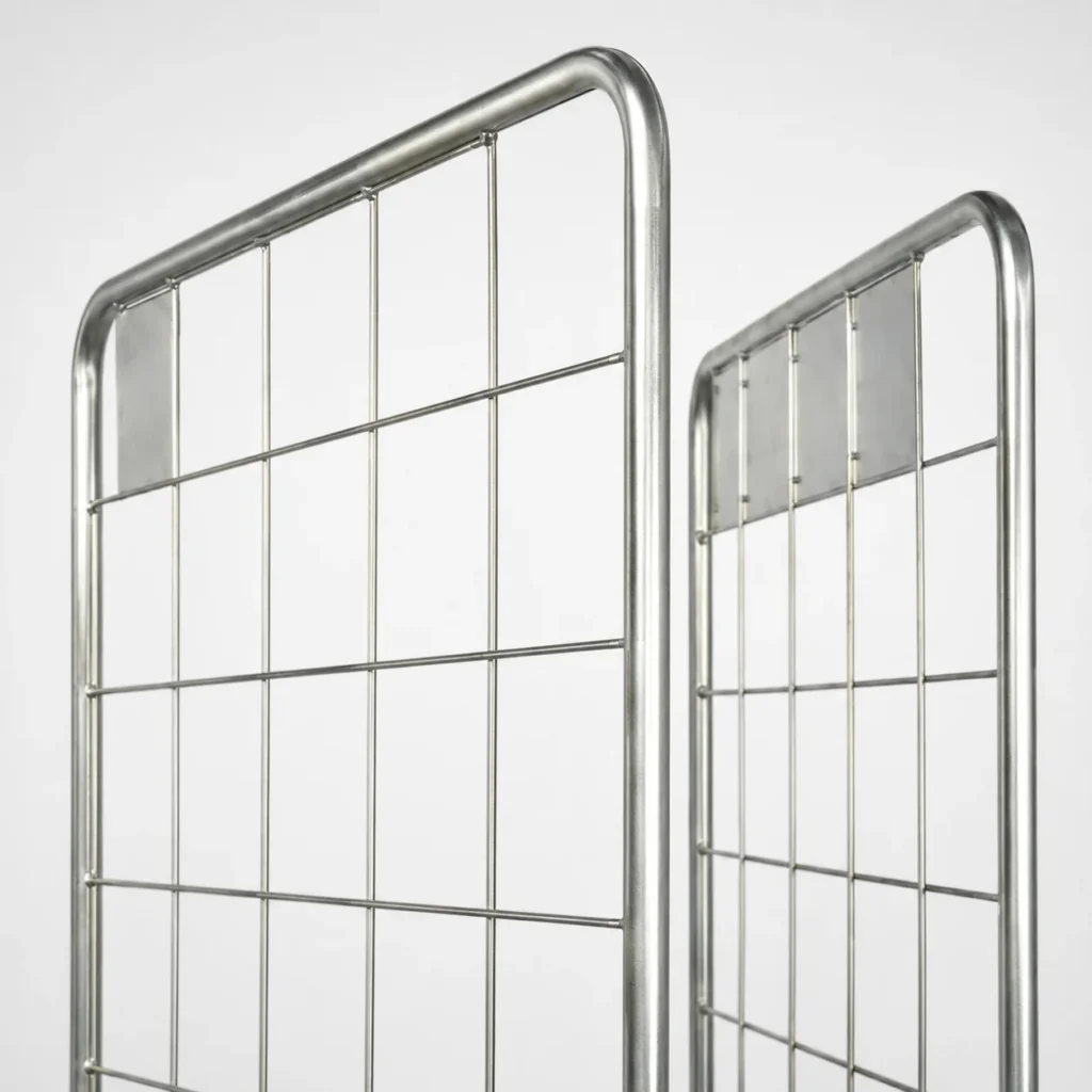 tubular steel side frames​
