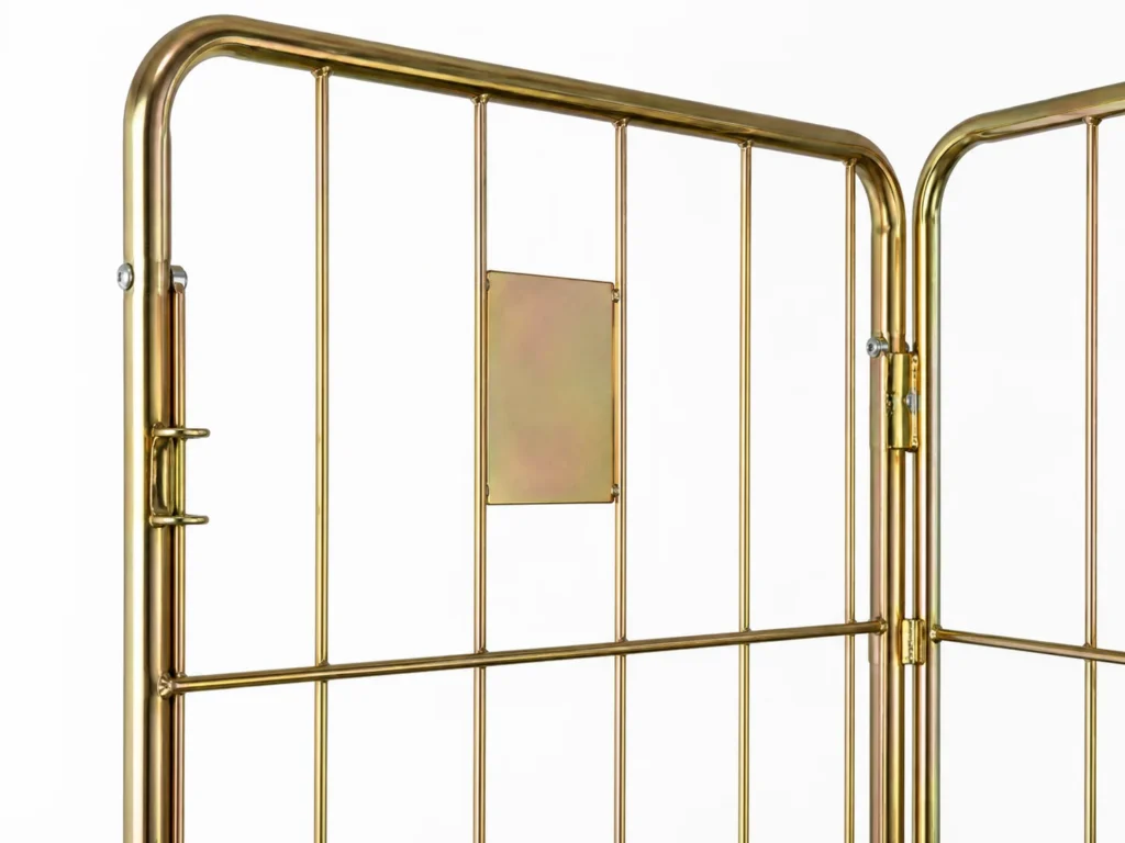 wire mesh side panels