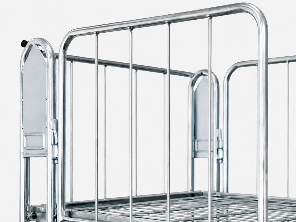 wire mesh side panels