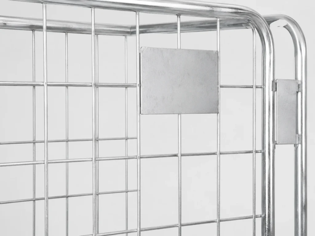 wire mesh side panels